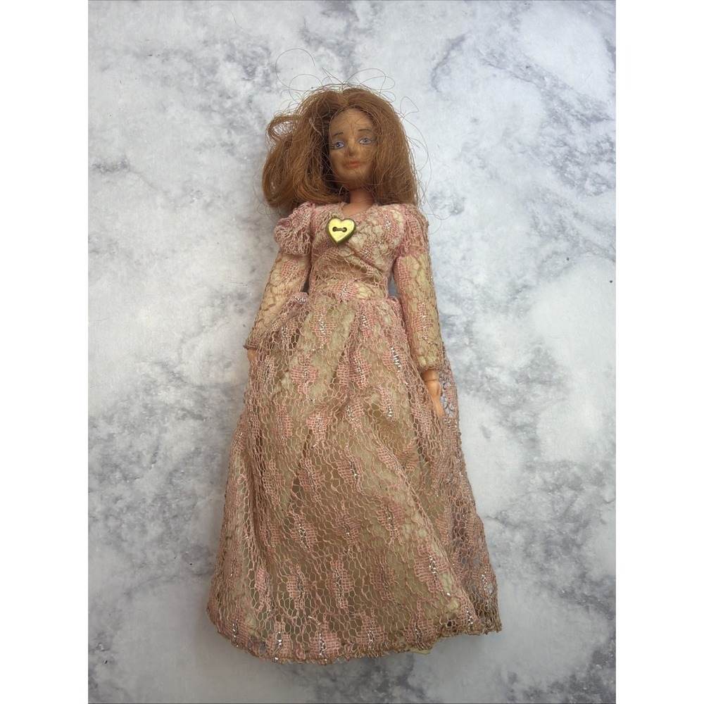 Vintage 1974 Mego Wizard of Oz Glinda the Good Witch Doll 8" NEEDS CLEANED & TLC